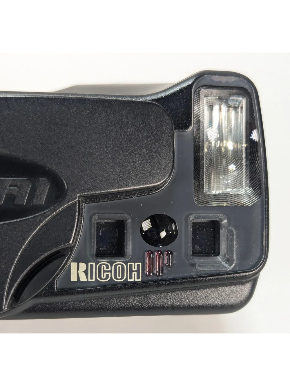 RICOH Mirai AF Zoom 35mm 35-135mm Macro Film Camera Power TESTED W Manual & Case